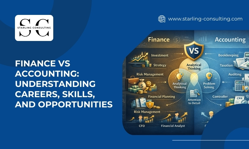 Finance vs Accounting Understanding Careers, Skills, and Opportunities